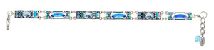 3050-LB Bar Bracelet-Light Blue