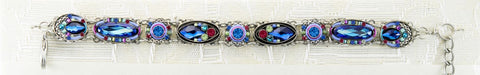 3103-BB Emma Mosaic Bracelet-Bermuda Blue