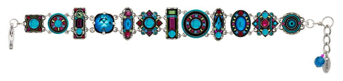 3152-BB Moonlight Bracelet- Bermuda Blue