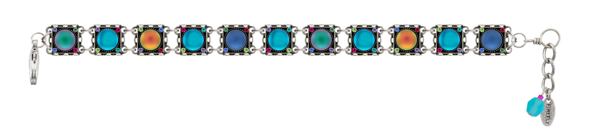 3182-JT Moonlight Rainbow Bracelet Med.-Jewel Tone