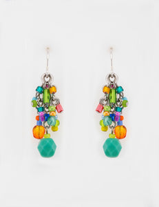 6065-MC Confetti Earrings-Multicolor