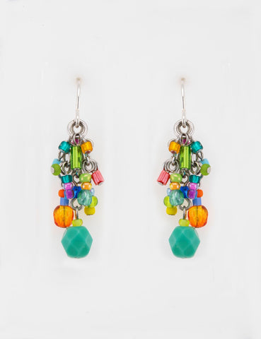 6065-MC Confetti Earrings-Multicolor