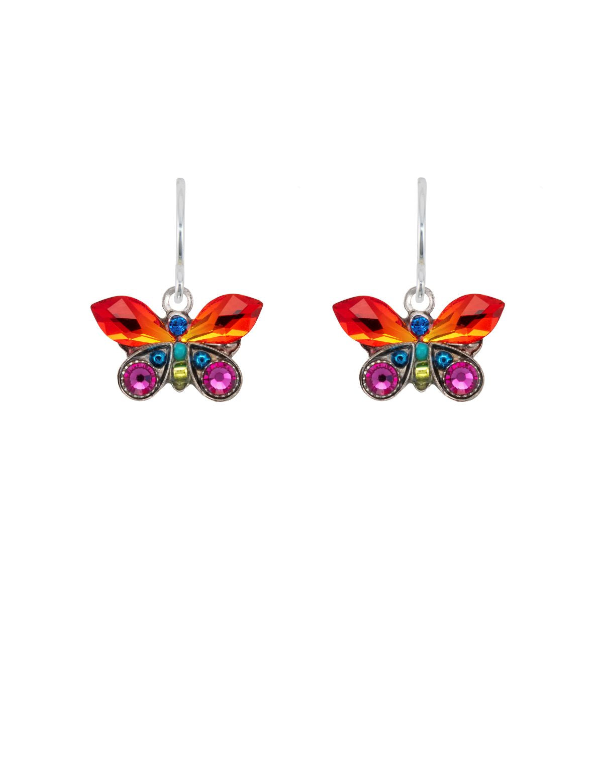 7789-MC Butterfly Petite Earring- Multicolor