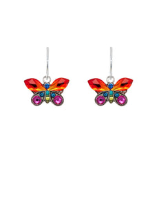 7789-MC Butterfly Petite Earring- Multicolor