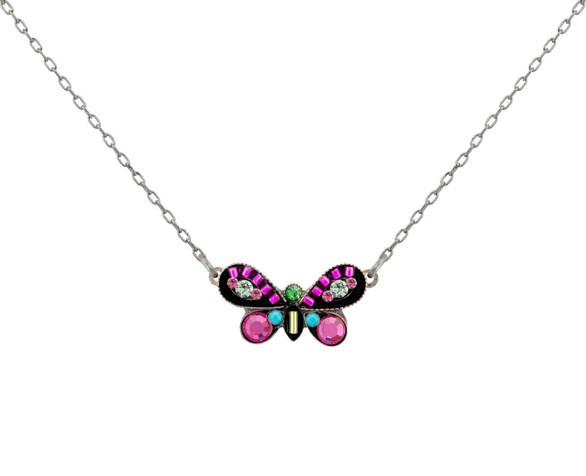 8974-ROSE Butterfly Petite Pendant-Rose