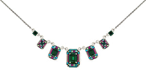 9086-EM Duchess Medium Necklace-Emerald
