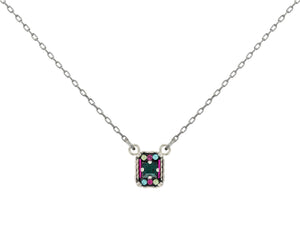 9088-EM Duchess Petite Pendant Necklace-Emerald