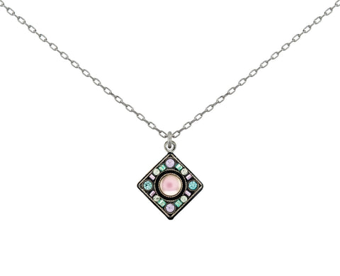 9176-SOFT Moonlight Diamond Shape Pendant-Soft