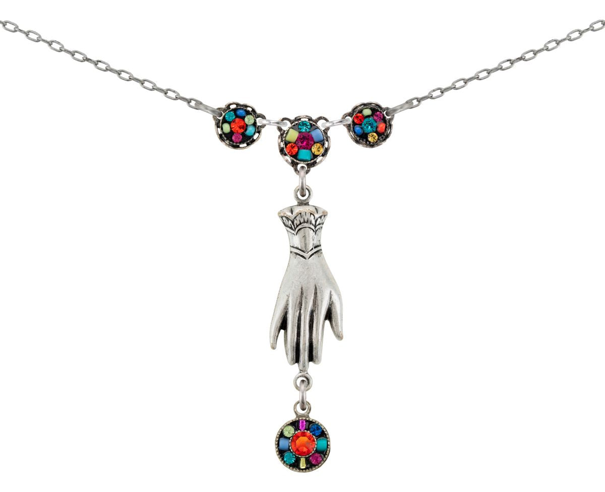 9190-MC Victorian Hand Pendant-Multicolor