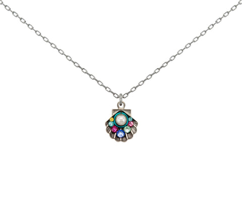 9203-SOFT Beach Pearl Small Shell Pendant-Soft