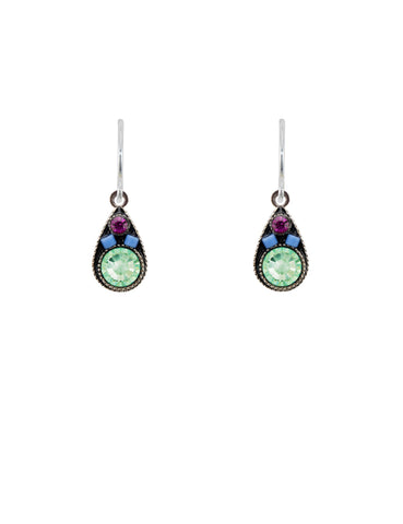 E290-CRIS Domas Drop Earrings-Chrysolite