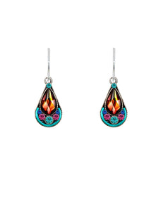 E345-MC Contessa Drop Earrings-Multicolor