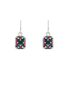 E365-EM Duchess Small Earrings-Emerald