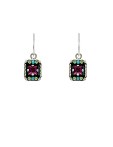 E365-FH Duchess Small Earring-Fuchsia