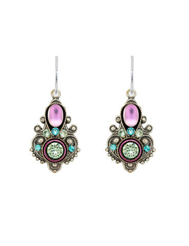 E404-SOFT Moonlight Exclamation Point Fancy Earrings-Soft