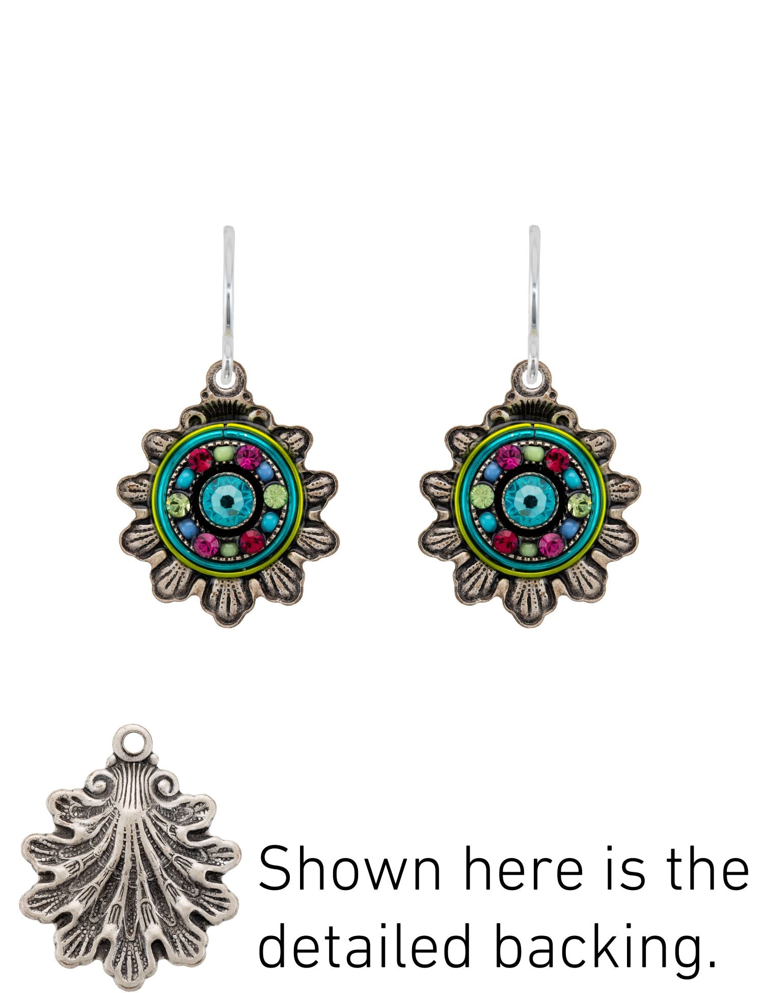E552-SOFT Playa Shell Earrings-Soft
