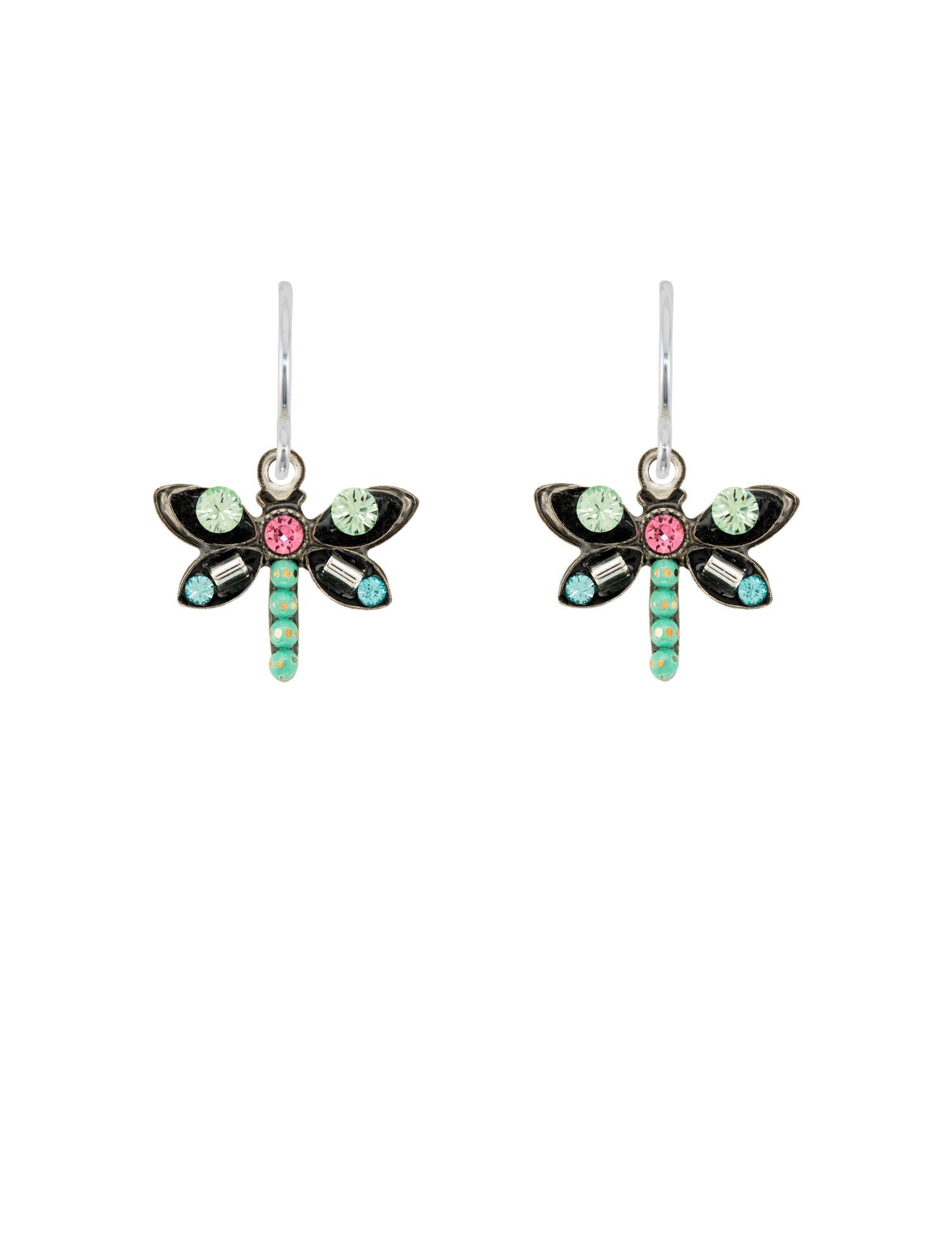 E597-SOFT Petite Dragonfly Earrings-Soft