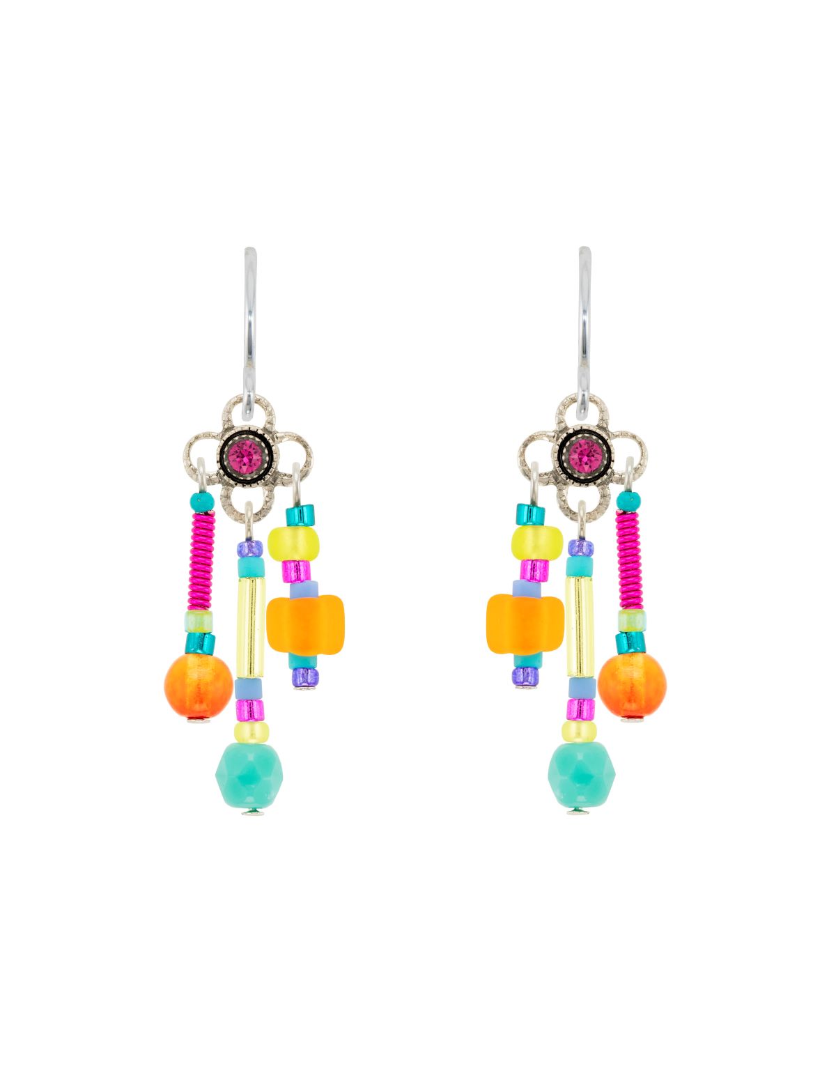 E731-MC Simple Earrings-Multicolor