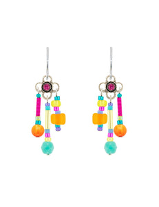 E731-MC Simple Earrings-Multicolor