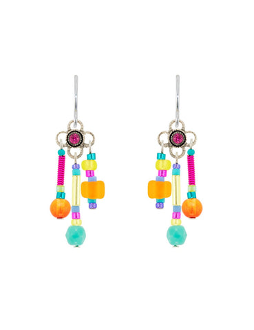 E731-MC Simple Earrings-Multicolor