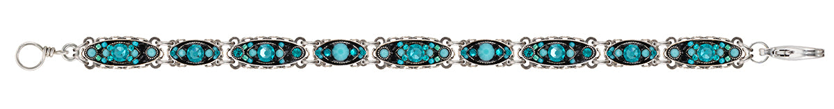 3143-TURQ Sparkle Thin Bracelet - Turquoise