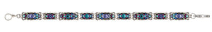 3143-TZ Sparkle Thin Bracelet - Tanzanite