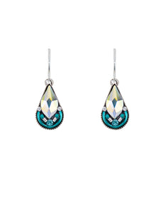 7733-ICE Lily Drop Earrings-Ice