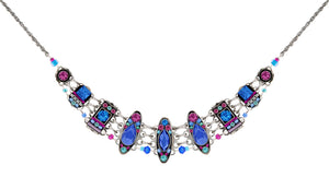 8861-SAP Milano Necklace-Sapphire