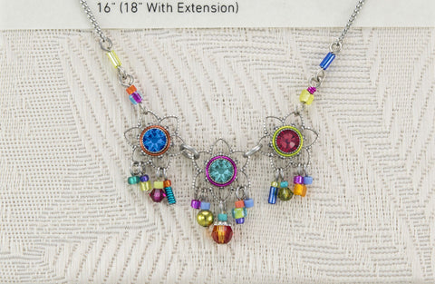 8901-MC Light Necklace-Multicolor