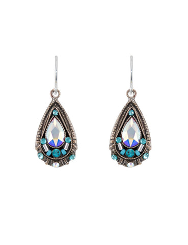 E190-ICE Drop Earrings-Ice