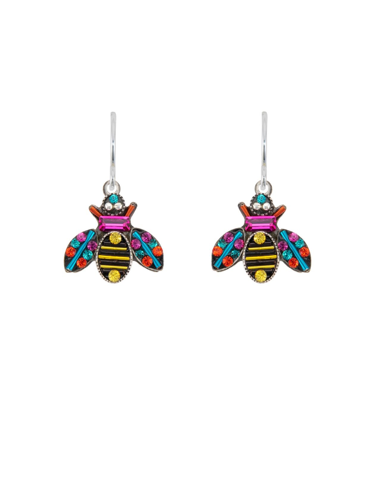 E227-MC Queen Bee Earrings