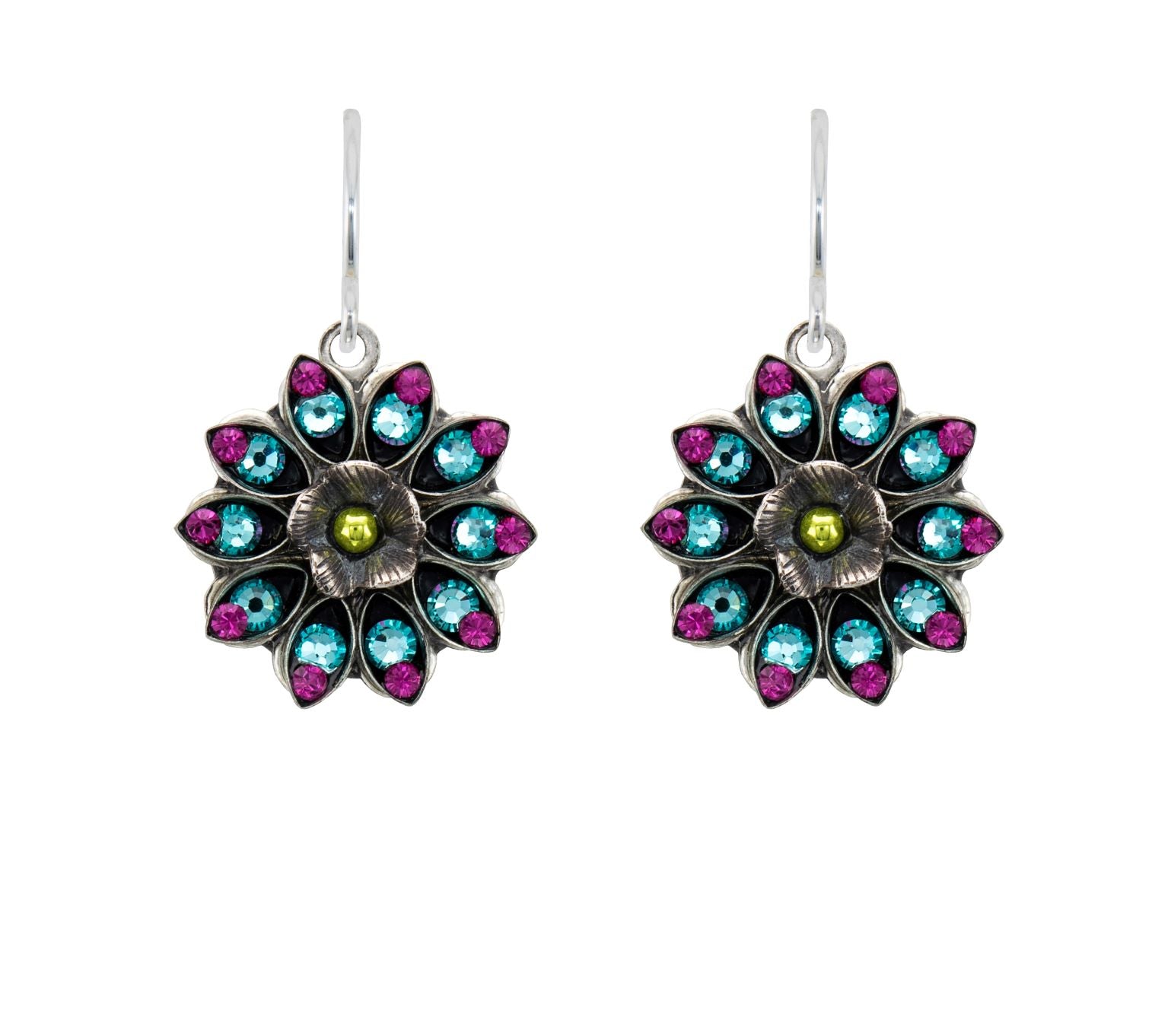 E44-MC Botanical Earrings - Multicolor